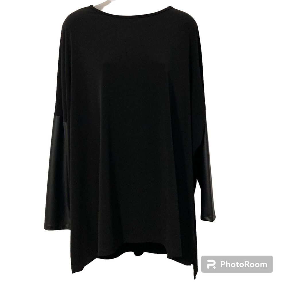 Clara Sun Woo Black Tunic Top